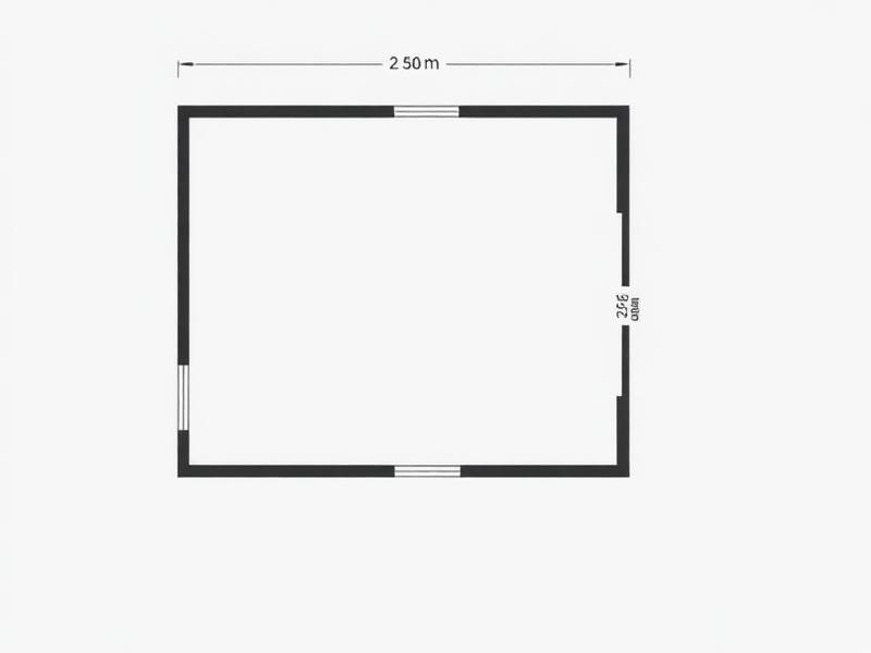 25m² loft boarding layout
